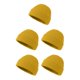 thumbnail image 2 of Guardurnaity Sombreros de mujer Color sólido Accesorio de ropa Sombreros de moda Gorros de invierno Gorro de punto unisex grueso para al aire Amarillo 5piezas, 2 of 6
