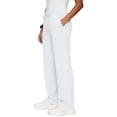 thumbnail image 4 of TEAJOPSUU Scrub Pants for Women Strethcy Solid Color Elasitc Waist Multi-Pockets Caregiver Pants Work Nurse Pants White, 4 of 8