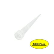 5000pcs 10ul Universal Clear Plastic Pipettor Pipette Tips Laboratory Supplies