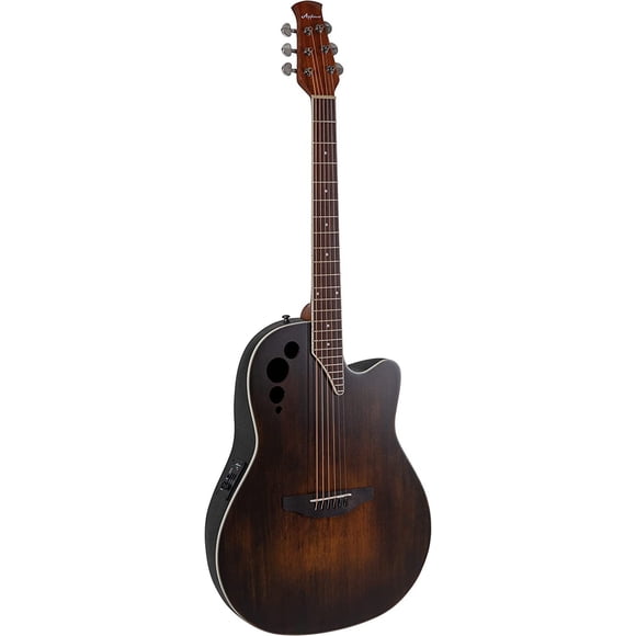 Applause Guitars Guitare Acoustique / Électrique en Acier MS, Satin Vernis Vintage