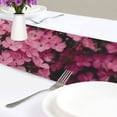thumbnail image 4 of Yayeee Table Runner 70 inches Long Home Kitchen Dinning Party Decoration, Pink Floral, 4 of 7