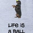 thumbnail image 2 of CafePress - FIN Rottweiler Life Ball - Cute Infant Baby Football Bodysuit, 2 of 3