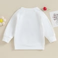 thumbnail image 5 of MEZZALL Baby Girl Clothes Long Sleeve Pullover Sweatshirt Romper Fall Winter Cute Sister Matching Outfits Cute Dailywear, WH3, 18-24 Months, 5 of 6