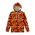 thumbnail image 3 of Sudadera con capucha con estampado floral en 3D de girasol para hombre y niño, moda Harajuku, estampado de flores y plantas, sudadera con capucha para primavera y otoño, 3 of 5