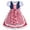 Red, variant on Girls Dress Maid Lace Apron German Dirndl Bavarian Oktoberfest 8 Years