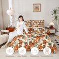 thumbnail image 3 of Manfei Botanical Flower Twin Comforter Sets 2pcs,Spring Garden Bedding Set,1 Comforter and 1 Pillowcase,Reversible, 3 of 6