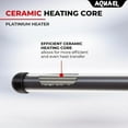 thumbnail image 4 of Aquael Platinium Aquarium Heater for Freshwater & Saltwater Aquariums - 250 Watt, 48-66 Gallons, 4 of 5