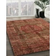 thumbnail image 3 of Ahgly Company Machine Washable Indoor Rectangle Abstract Tomato Red Area Rugs, 7' x 10', 3 of 7