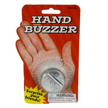 - Metal Hand Buzzer Noise Maker Hand Shake Shocker Joy Ring Joke Gag Prank