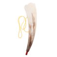 thumbnail image 4 of KAKOWELY Cuerno vikingo, accesorio para cosplay de Halloween, cuerno vikingo pirata, cuerno que sopla, cuerno de buey, trompeta de batalla, suministros para cosplay de Halloween, 4 of 4
