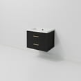 thumbnail image 6 of Castor 24 in W Black Single Bath Vanity and Acrylic Top, 6 of 10