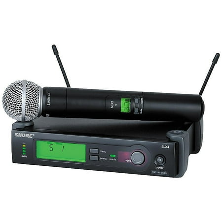 Shure SLX24/SM58 Wireless Microphone System (Best Shure Wireless Mic)