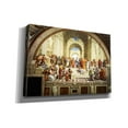 thumbnail image 2 of Epic Graffiti 'The School of Athens' by Raphael, Canvas Wall Art, 26"x18", 2 of 7