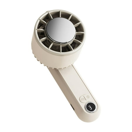 

Fanshiluo Cold Compress Refrigeration Hanging Neck Small Fan Rechargeable Folding Desktop Mute Turbo Handheld Fan