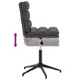 thumbnail image 5 of vidaXL Dining Chair Black Faux Leather, 5 of 5
