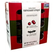 Lesley Stowe Raincoast Crisps 3-Pack: 2 x Cranberry and Hazlenut, 1 x Rosemary Raisin Pecan Crackers, 15.87-ounce Total
