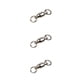 thumbnail image 1 of Greeniant 30 Uds. Conectores giratorios de pesca de cobre, rodamiento de bolas giratorio portátil reutilizable, herramientas de captura de peces que se Type1 NO1 Greeniant  CBP016352, 1 of 6