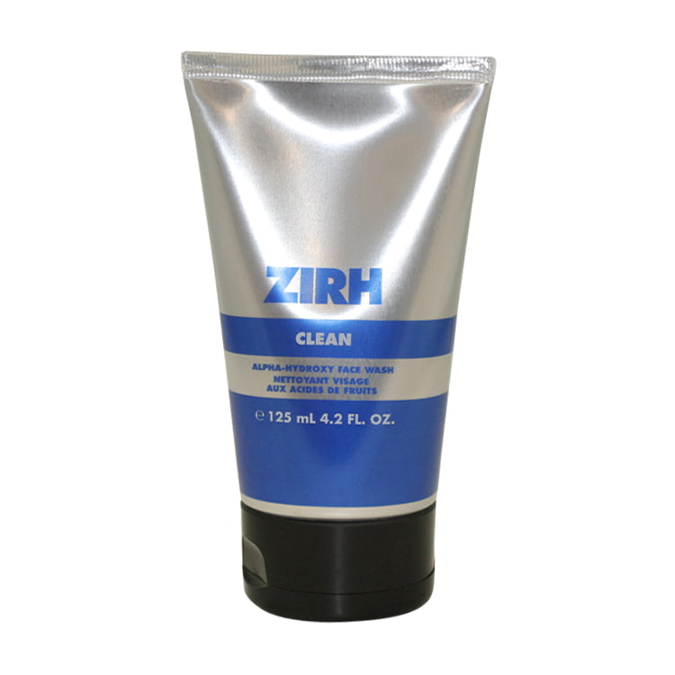 Clean Alpha Hydroxy Face Wash By Zirh For Men 4 2 Oz Clean