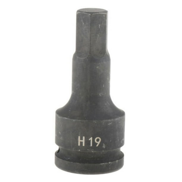 3/4inch Drive Impact Socket Hex Bits Metric Long Air Allen Driver 12