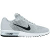 Nike Mens Air Max Sequent 2 Running Shoes - White/Grey - 9.5