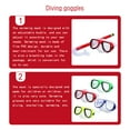 thumbnail image 4 of Advancent Protector facial para niños pequeños, portátil, reutilizable, impermeable, deportes acuáticos, apnea, snorkel, piscina, protector Type2 NO2, 4 of 6