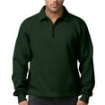 thumbnail image 5 of Zimjoy Men's Quarter Zip Pullover Mock Neck Long Sleeve 1/4 Zip Pullover Mens Casual Green Sweatshirt Lightweight Fall Zip Up Hoodie Men, Army Green L, 5 of 7