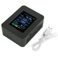 thumbnail image 2 of Air Quality Monitor, Indoor Air Quality Detector for CO2, HCHO, TVOC, Temperature and Humidity, Multifunctional Air Pollution Detector, Indoor Air Quality Meter, 2 of 7