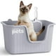 thumbnail image 1 of Arenero para Gato ESQUIMAL Gris Paredes Altas con Pala, 1 of 6