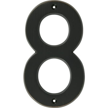 Hillman 844628 Distinctions House Number 8 Old World Bronze (6")