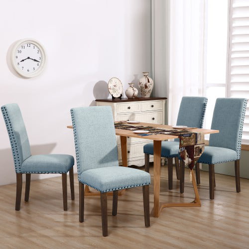 Modern Upholstered Dining Chairs, Fabric Dining Room Chairs