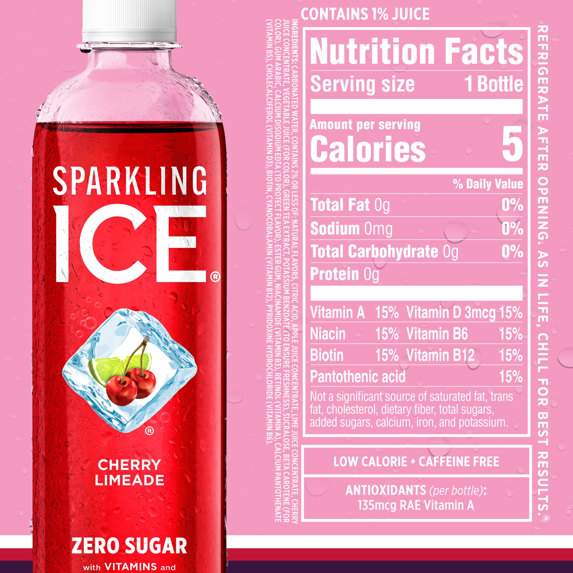 Sparkling Ice Purple Variety Pack, Flavored Sparkling Water, 17 fl oz, 12 count