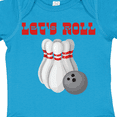 thumbnail image 4 of Inktastic Let's Roll Bowling Boys or Girls Baby Bodysuit, 4 of 5