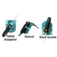 thumbnail image 3 of Crafters Hot Knife Set 6" and 9" Rod Style Knives with Sled Guide & Stand, 3 of 9