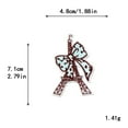thumbnail image 3 of 20PCS Tulip, Eiffel Tower & Balloon Embroidered Iron-On Patch Set – DIY Appliques for Shoes, Hats, Bags & Crafts, 3 of 3
