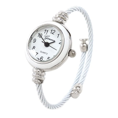 Geneva Platinum Women's Cuff Antique Copper Watch 6581
