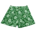 thumbnail image 7 of WRKEKC Womens Floral Shorts, Summer Trendy Shorts for Women, Women's Casual Textured Retro Floral High-Waisted Straight Shorts with Pockets, 7 of 7
