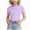 A10-Purple, variant on Ccpelsie Little Kids Solid Color Cotton T-Shirts Short Sleeve Basic Tops for Toddlers Girls Light Green,15-16 Years