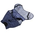 thumbnail image 2 of Chaqueta de invierno para perros cálido y grueso reflectante otoño abrigo de invierno para perros medianos grandes azul oscuro 5XL, 2 of 5