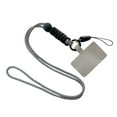 thumbnail image 2 of serony Universal Mobile Phone Lanyard Adjustable Detachable Neck Hanging Rope Microfiber Reusable Anti-lost Strap for Climbing Gray Long, 2 of 8