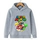 thumbnail image 2 of Ropa infantil con estampado creativo de Super Mario, sudadera informal de calle para hermano, sudadera deportiva para exteriores, sudadera con capucha para hermano de 3 a 14 años, 2 of 5