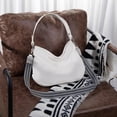 thumbnail image 2 of Bolso Hobo Montana West MWC-085BWT de piel vegana suave para mujer, 2 of 6