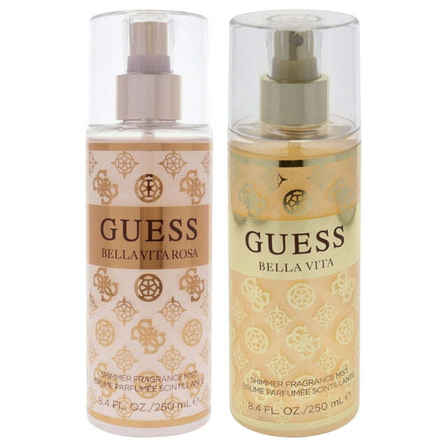 Guess Bella Vita Kit par Guess pour Femmes - Ensemble 2 Pcs 8,4 Oz Brume Parfumée, 8,4 Oz Brume Parfumée - Rosa
