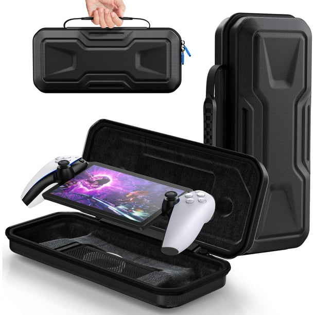 Estuche de transporte para PlayStation Portal, bolso de mano rígido protector para viajes, estuche protector completo, accesorios para PlayStation Portal Remote Player