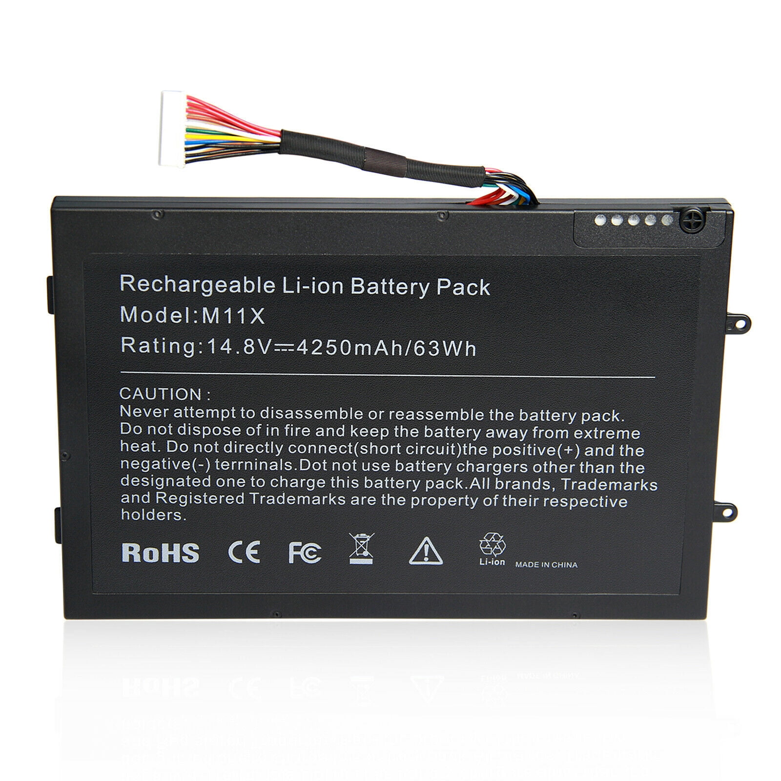 63wh Battery For Dell Alienware M11x M14x R1 R2 R3 Pt6v8 8p6x6 T7yjr P06t O8p6x6 Walmart Com