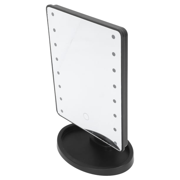 Espejo de Maquillaje LED con Control Táctil Recargable por USB ángulo Ajustable Alto Brillo Estable y Confiable Diseño Triple Fuente de Alimentación Dual ANGGREK Otros