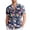 05-Navy, variant on IWRICH Hawaiian Shirts for Men Printed Casual Short Sleeve Button down Shirts Summer Floral Holiday Beach Shirts 08-White XL
