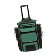 thumbnail image 3 of Bolsa de béisbol con ruedas, bolsa de equipo impermeable, carrito de sóftbol con compartimento para zapatos para entrenamiento de jugadores adultos. Verde, 3 of 8
