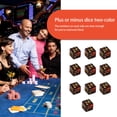 thumbnail image 2 of Contadores Dados Ygjytge 1 6 Cm para Juegos Cartas Magic The Gathering rojo y negro 10 Uds, 2 of 8