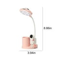 thumbnail image 3 of Night Light for Kids,Led Desk Lamp Desk Lamp for Kids, Astronaut Cute Small Desk Lamp with Usb Charging Port, Pen Projection Night Lights for Kids Eye-Caring Study Table Lamp for Child, 3 of 5
