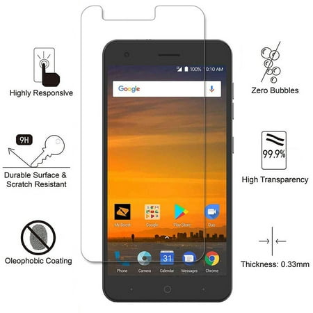 ZTE Blade Force / N9517 Tempered Glass Screen Protectors [3D Touch] 0.25mm Screen Protector Glass